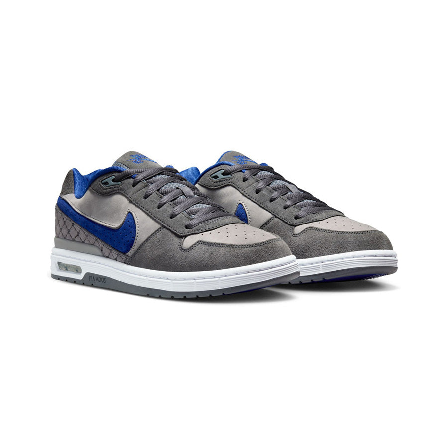 Nike SB Paul Rodriguez Zoom Air Low Shoe Flint Grey/Deep Royal Blue
