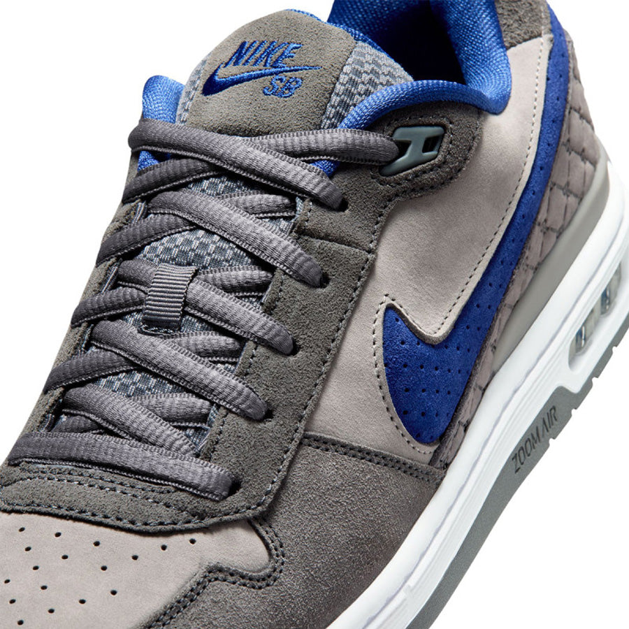 Nike SB Paul Rodriguez Zoom Air Low Shoe Flint Grey/Deep Royal Blue