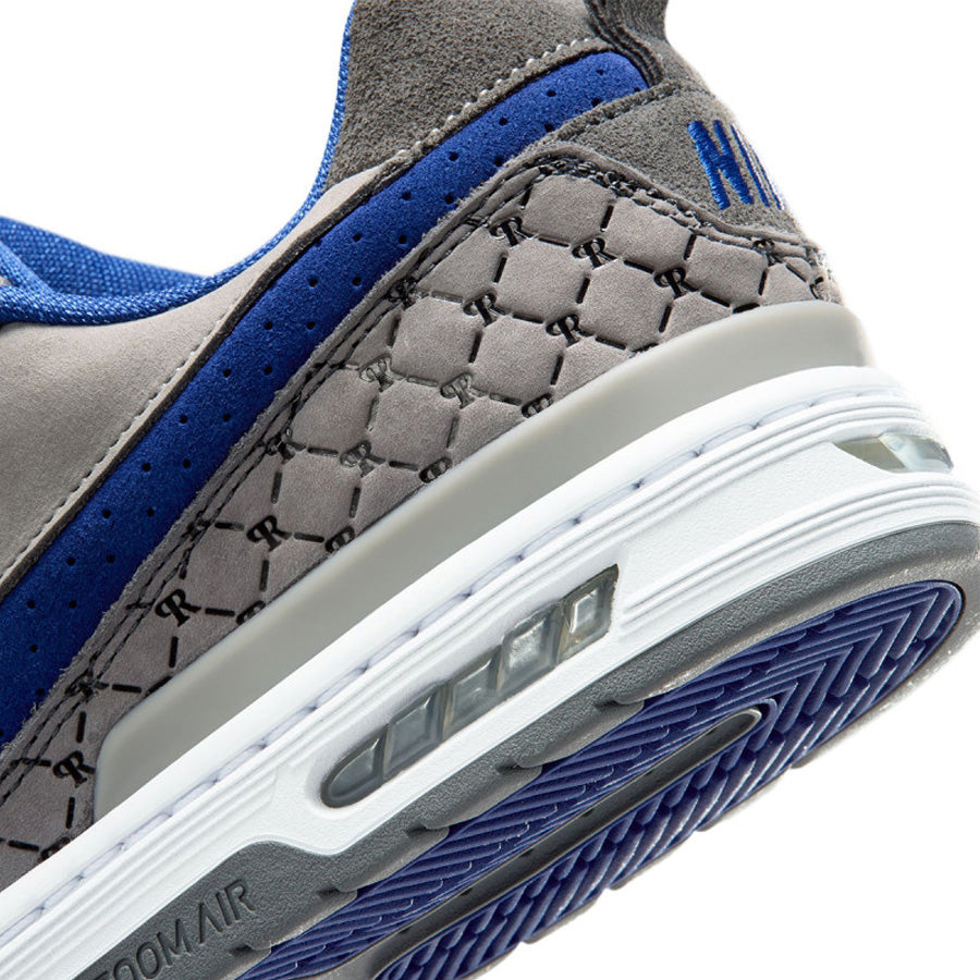Nike SB Paul Rodriguez Zoom Air Low Shoe Flint Grey/Deep Royal Blue