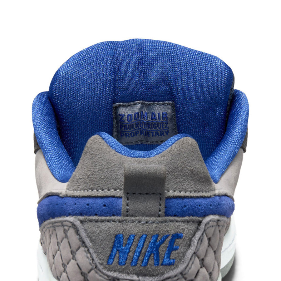 Nike SB Paul Rodriguez Zoom Air Low Shoe Flint Grey/Deep Royal Blue
