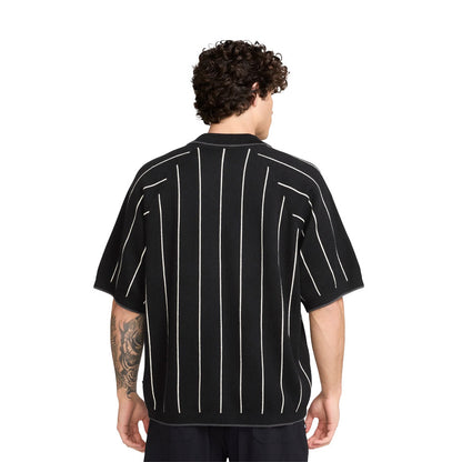Nike SB Short Sleeve Polo Sweater Black/Sail/Black