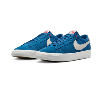 Nike SB Zoom Blazer Low Pro GT - Court Blue/Lt Orewood Brn-Court Blue
