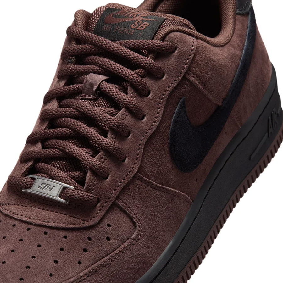 Nike Sb Air Force 1 Shoe LT Chocolate/Black