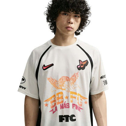Nike Sb Club 58 Skate Jersey Sail/Black