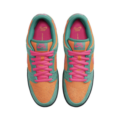 Nike Sb Dunk Low Pro Shoe Green Noise/Watermelon-Light Curry