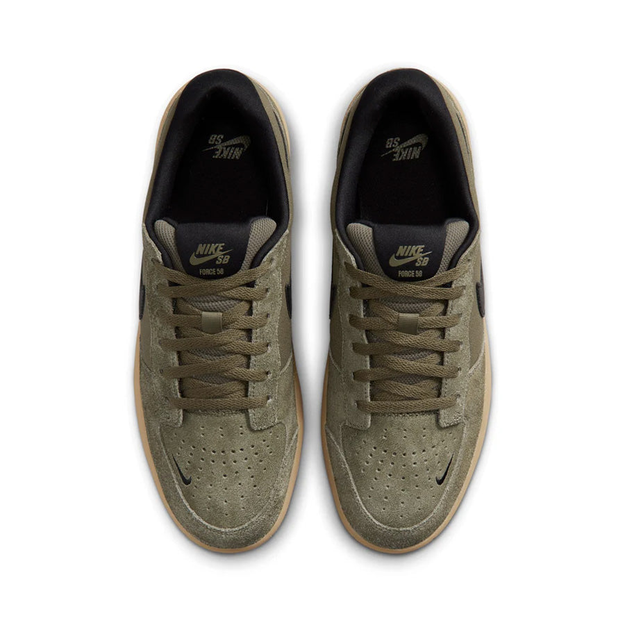 Nike Sb Force 58 Shoe Medium Olive/Black-Medium Olive