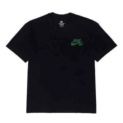 Nike Sb Logo Skate T-Shirt Black/Court Green