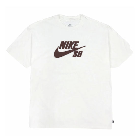 Nike Sb Logo Skate T-Shirt White/Mystic Dates