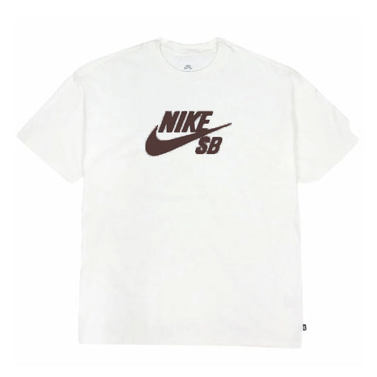 Nike Sb Logo Skate T-Shirt White/Mystic Dates