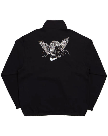 Nike Sb Skate 1/2 Zip Fleece Crew Black/Dark Smoke Grey/Black