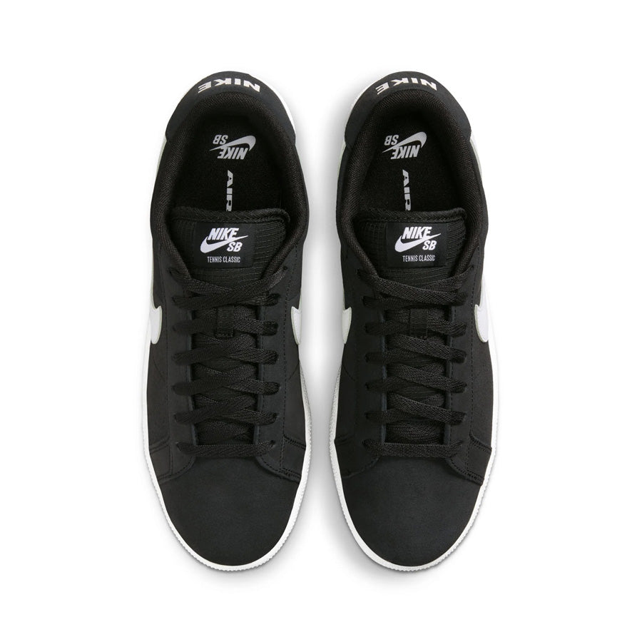 Nike Sb Zoom Tennis Classic Shoe Black/White-White