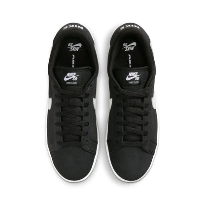 Nike Sb Zoom Tennis Classic Shoe Black/White-White