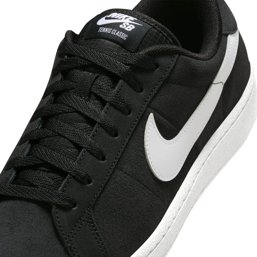 Nike Sb Zoom Tennis Classic Shoe Black/White-White