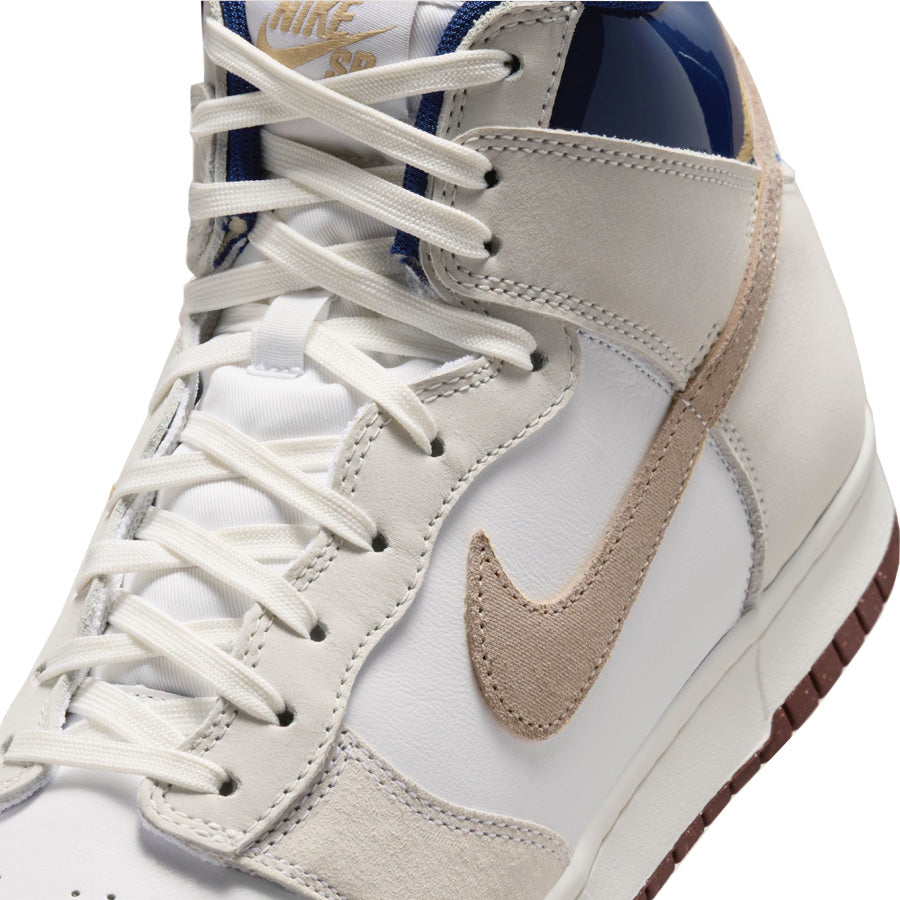 Nike Sb Dunk High Pro x Beyond Store Shoe White/Ivory-Sand Dune-Blue Void