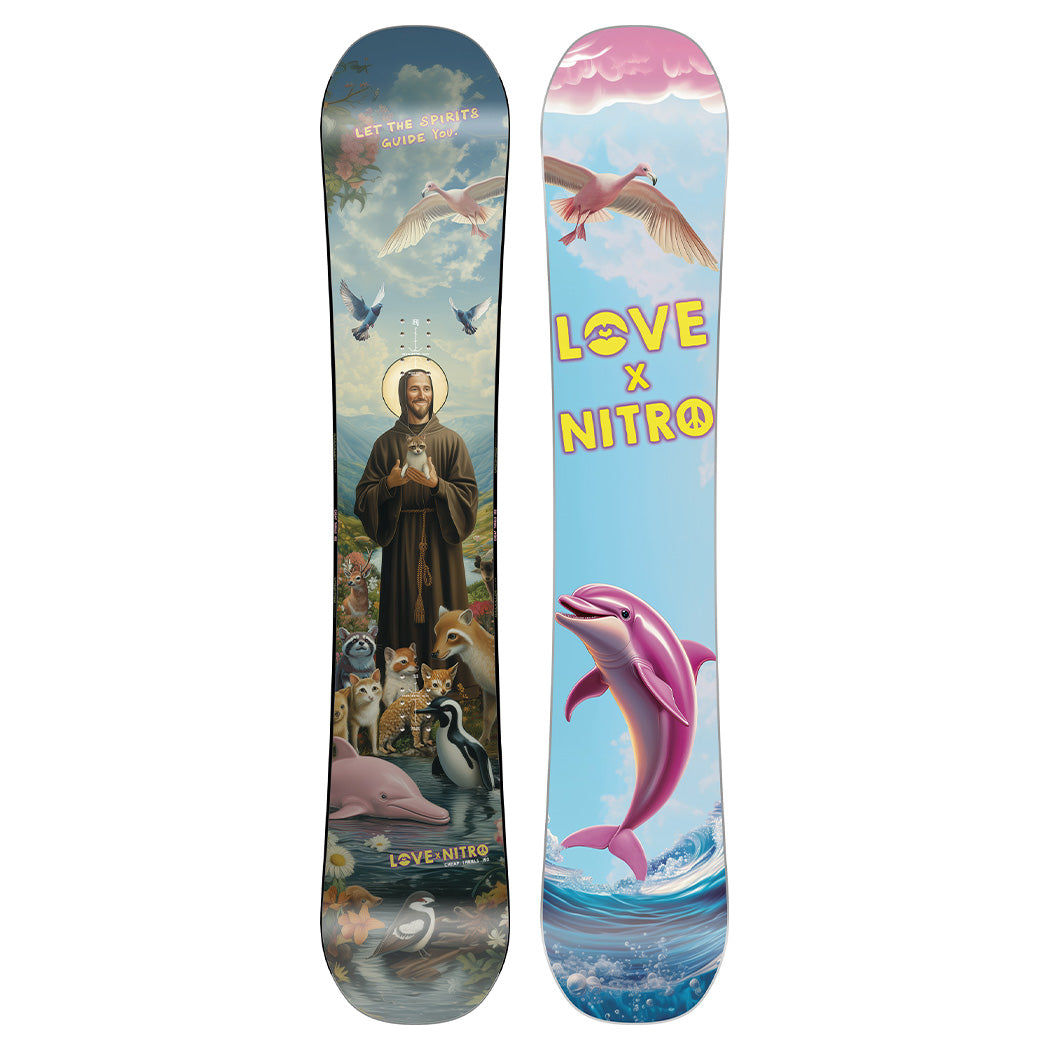 Nitro Men's Cheap Thrills X Love Snowboard 2027