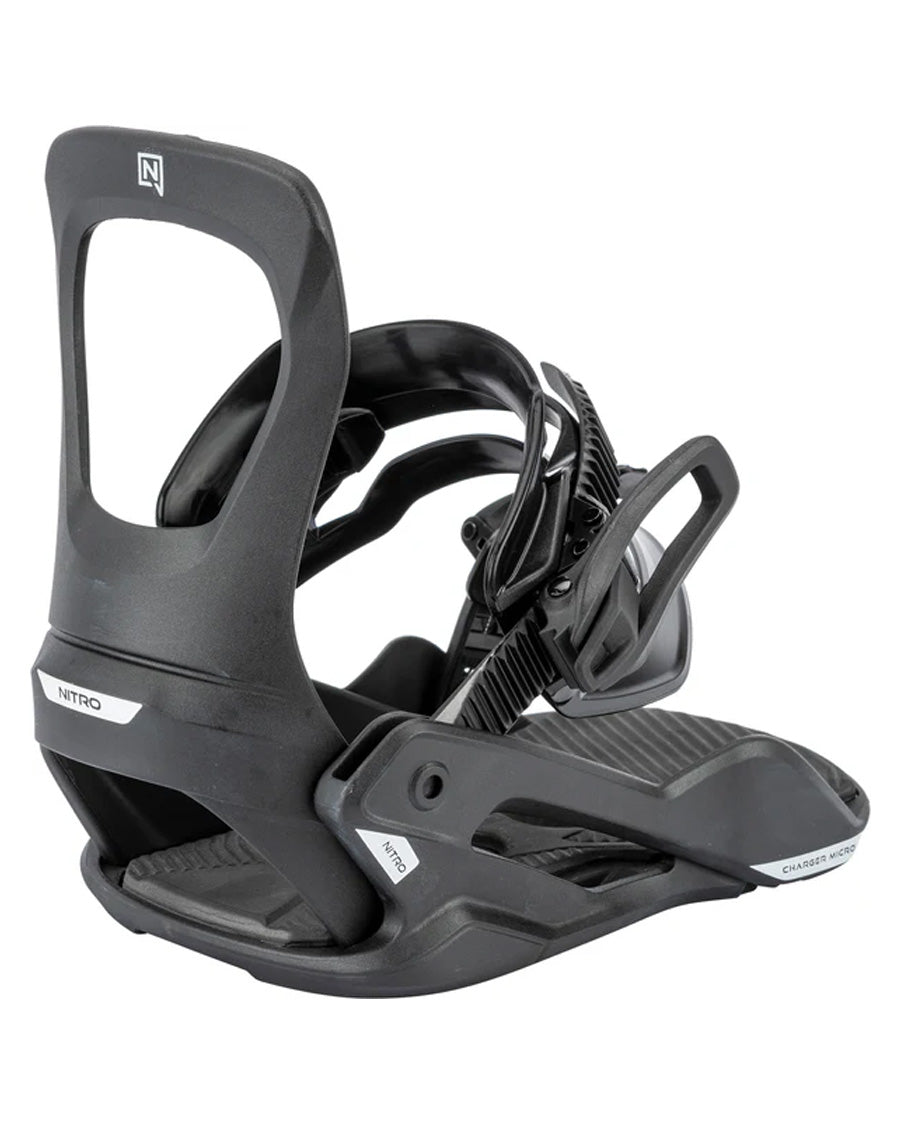 Nitro Kids' Charger Micro Binding Ultra Black 2026
