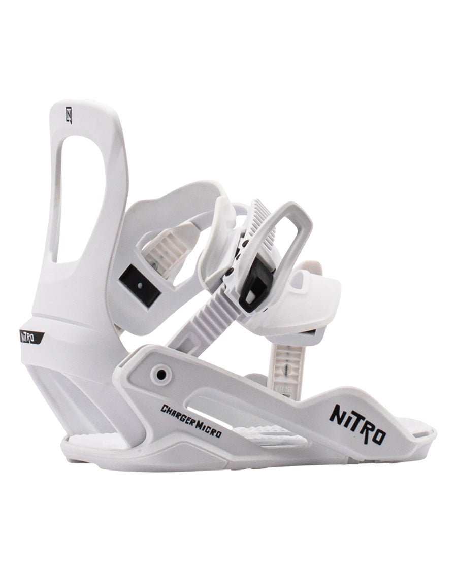 Nitro Kids' Charger Micro Binding White 2027