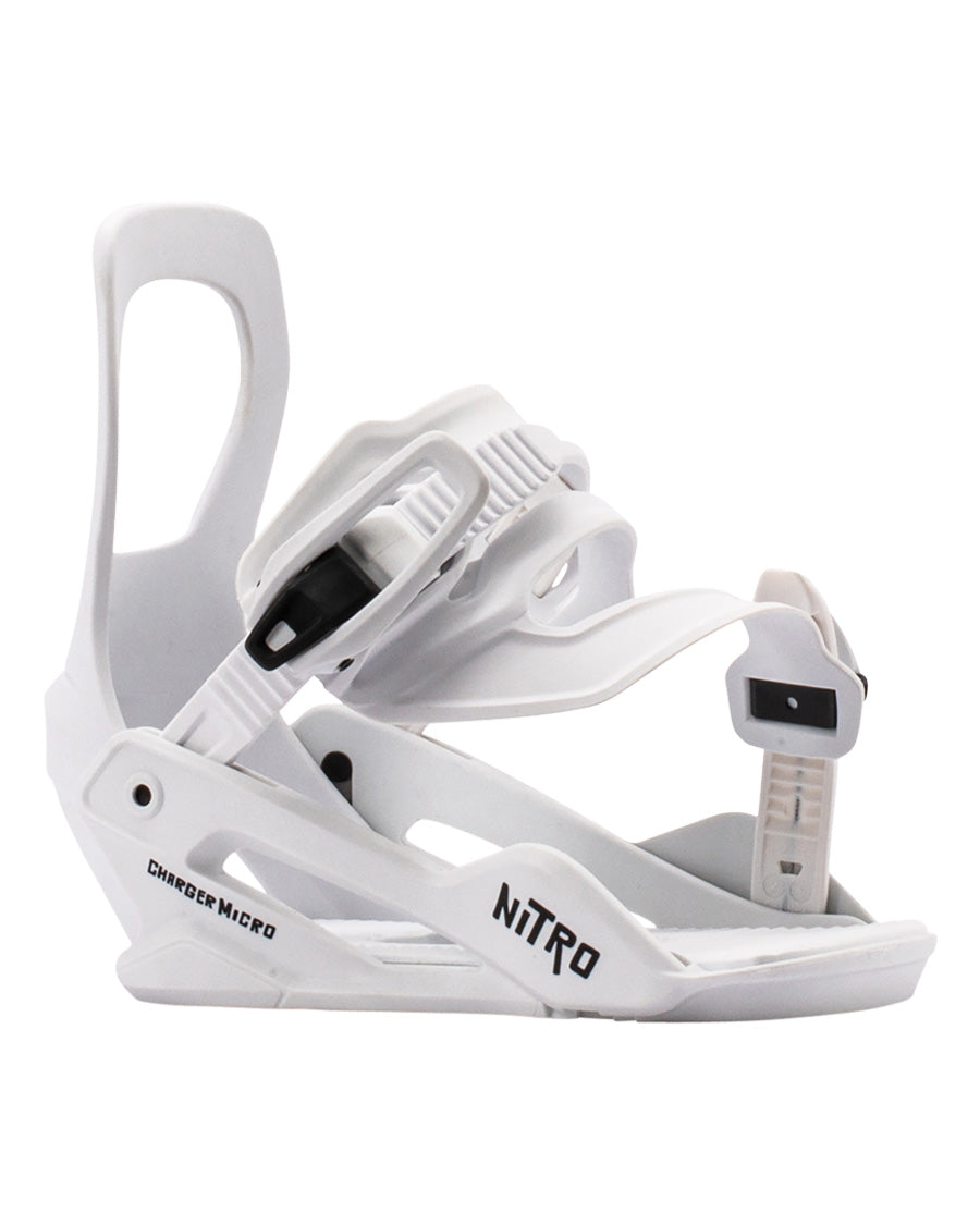 Nitro Kids' Charger Micro Binding White 2027