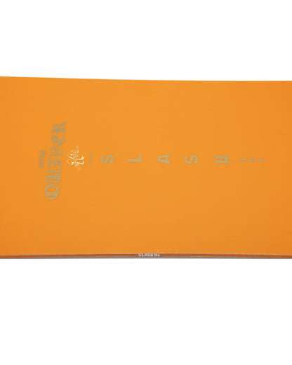 The 2025 Nitro Slash has a 3D Surf Tech design, which gives the nose a convex shape that transitions into the front binding for a smooth and surfy feel in powder. Balancing that out is the concave shape in the tail, which gives you quick control and all the response you would need.