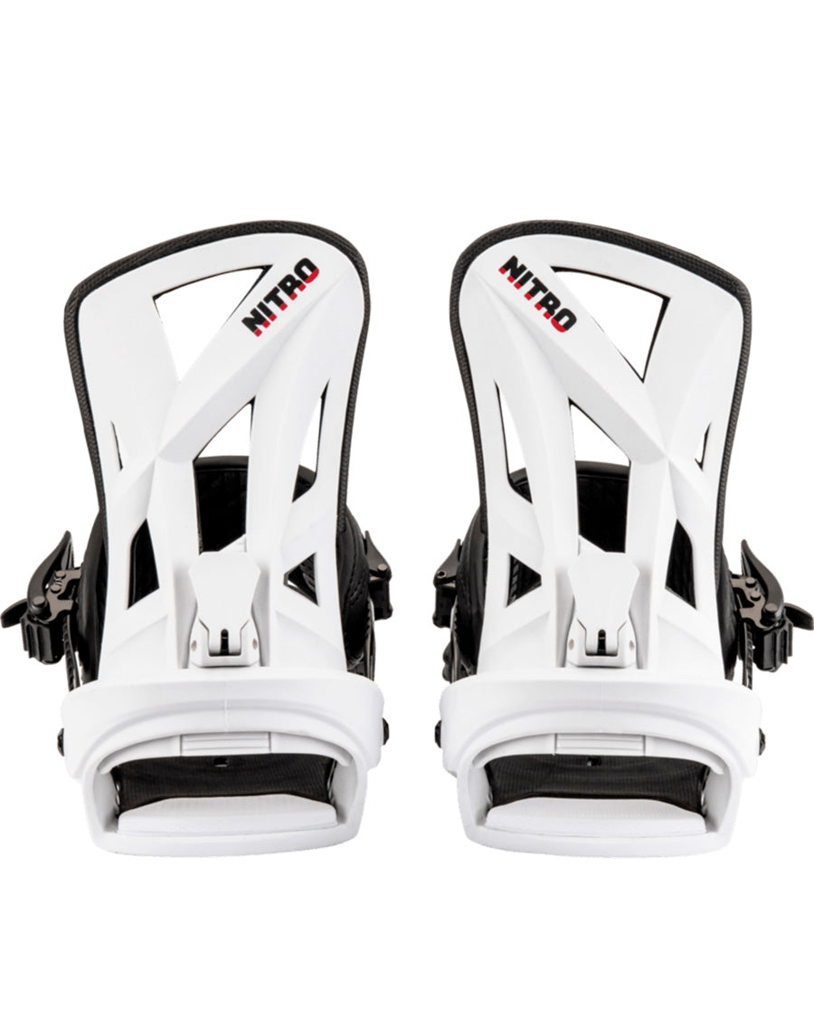 Nitro Men's Staxx Binding White 2025