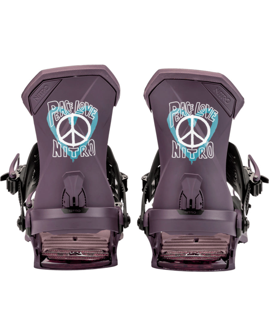 The award winning all mountain interface. The recently upgraded Team is Nitro´s best-selling snowboard binding for a good reason: its new 3d OptiFrame ankle strap elevates the bindings perfect blend of comfort and pro-caliber technologies with a laser focus on performance and durability for taking a beating day after day!