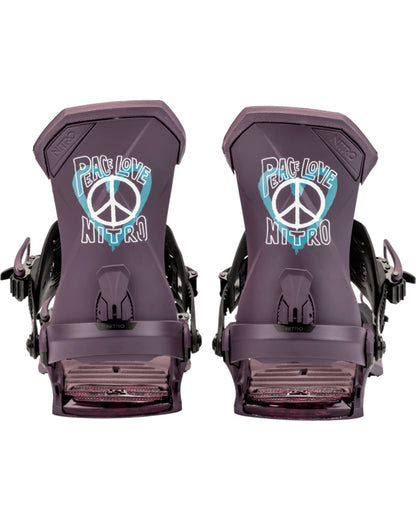 The award winning all mountain interface. The recently upgraded Team is Nitro´s best-selling snowboard binding for a good reason: its new 3d OptiFrame ankle strap elevates the bindings perfect blend of comfort and pro-caliber technologies with a laser focus on performance and durability for taking a beating day after day!