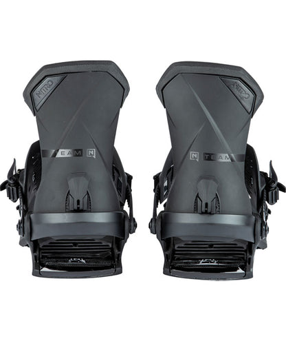 The award winning all mountain interface. The recently upgraded Team is Nitro´s best-selling snowboard binding for a good reason: its new 3d OptiFrame ankle strap elevates the bindings perfect blend of comfort and pro-caliber technologies with a laser focus on performance and durability for taking a beating day after day! 