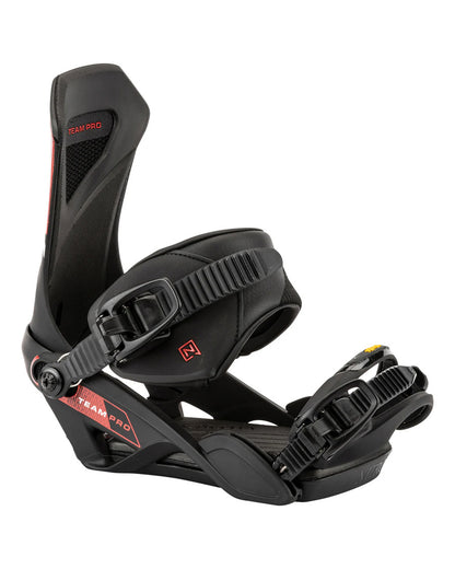Nitro Men's Team Pro Binding Black Red 2026