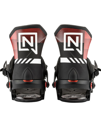 Nitro Men's Team Pro Binding Black Red 2026