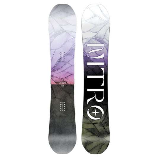nitro lectra snowboard women's 2019 Brush - 2025 providing a responsive and forgiving ride thats ideal for beginner to intermediate riders Nitro LECTRA 149cm 150e