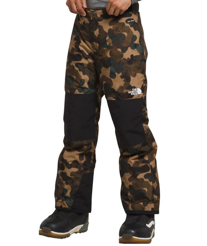 The North Face Kids' Freedom Pant Utility Brown Camo 2024