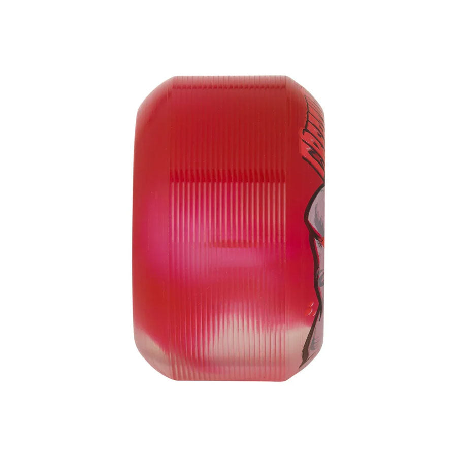 OJS DNA Curbsuckers Bloodsuckers Red Clear Swirl 95A 56mm Wheels