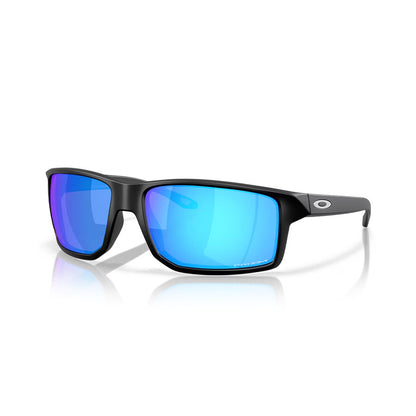 Oakley Gibston XL Sunglasses Matte Black/Prizm Sapphire