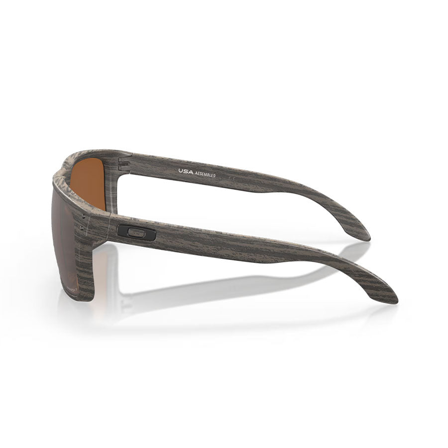 Oakley Holbrook XL Sunglasses Woodgrain/Prizm Tungsten Iridium Polarized