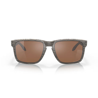 Oakley Holbrook XL Sunglasses Woodgrain/Prizm Tungsten Iridium Polarized