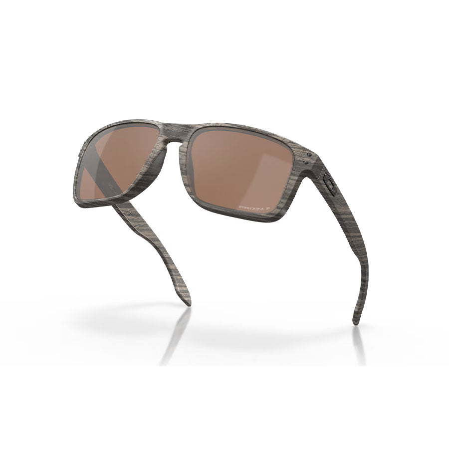 Oakley Holbrook XL Sunglasses Woodgrain/Prizm Tungsten Iridium Polarized