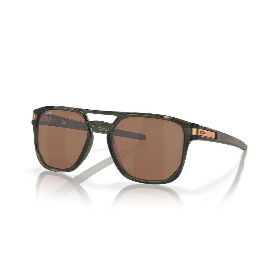 Oakley Latch Beta Sunglasses Olive Ink/PRIZM Tungsten Iridium