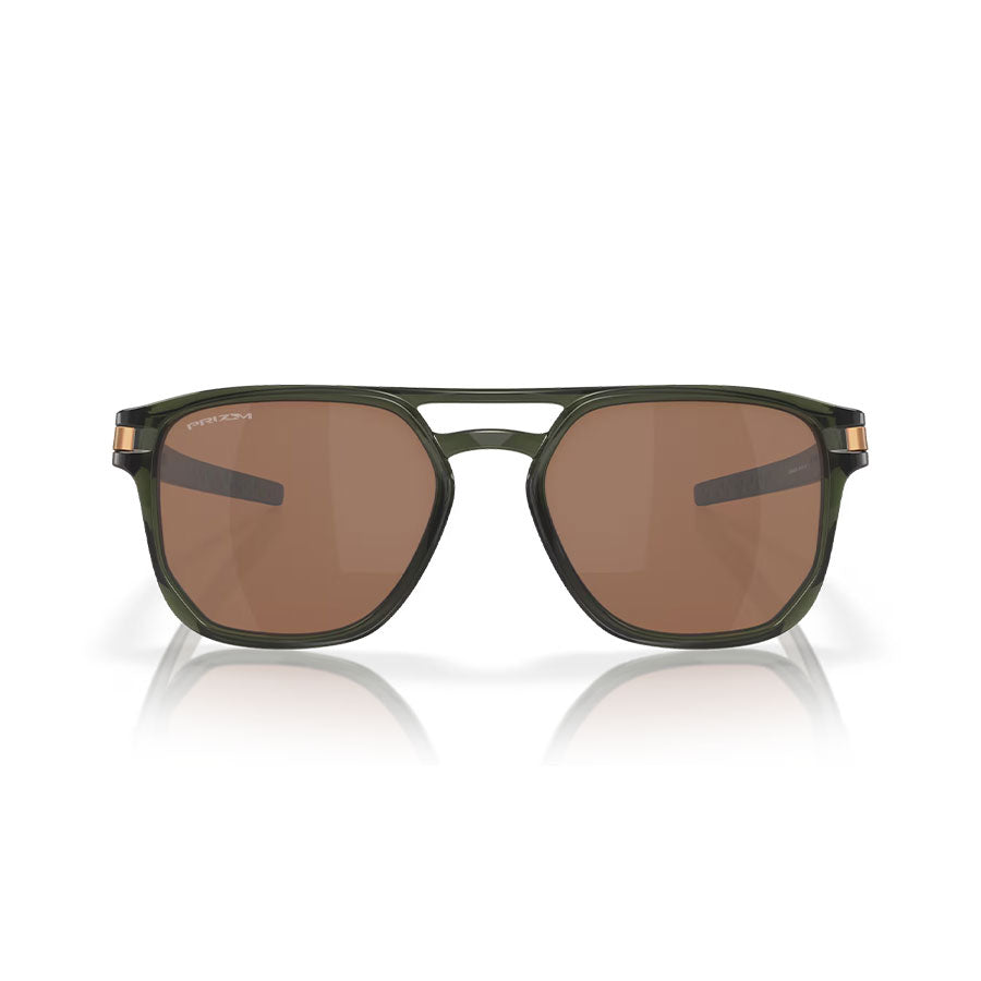 Oakley Latch Beta Sunglasses Olive Ink/PRIZM Tungsten Iridium