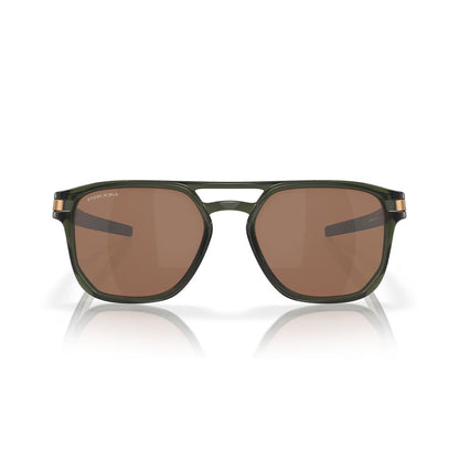Oakley Latch Beta Sunglasses Olive Ink/PRIZM Tungsten Iridium