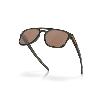 Oakley Latch Beta Sunglasses Olive Ink/PRIZM Tungsten Iridium