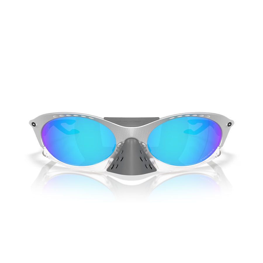 Oakley Plantaris Sunglasses X-Silver/Prizm Sapphire