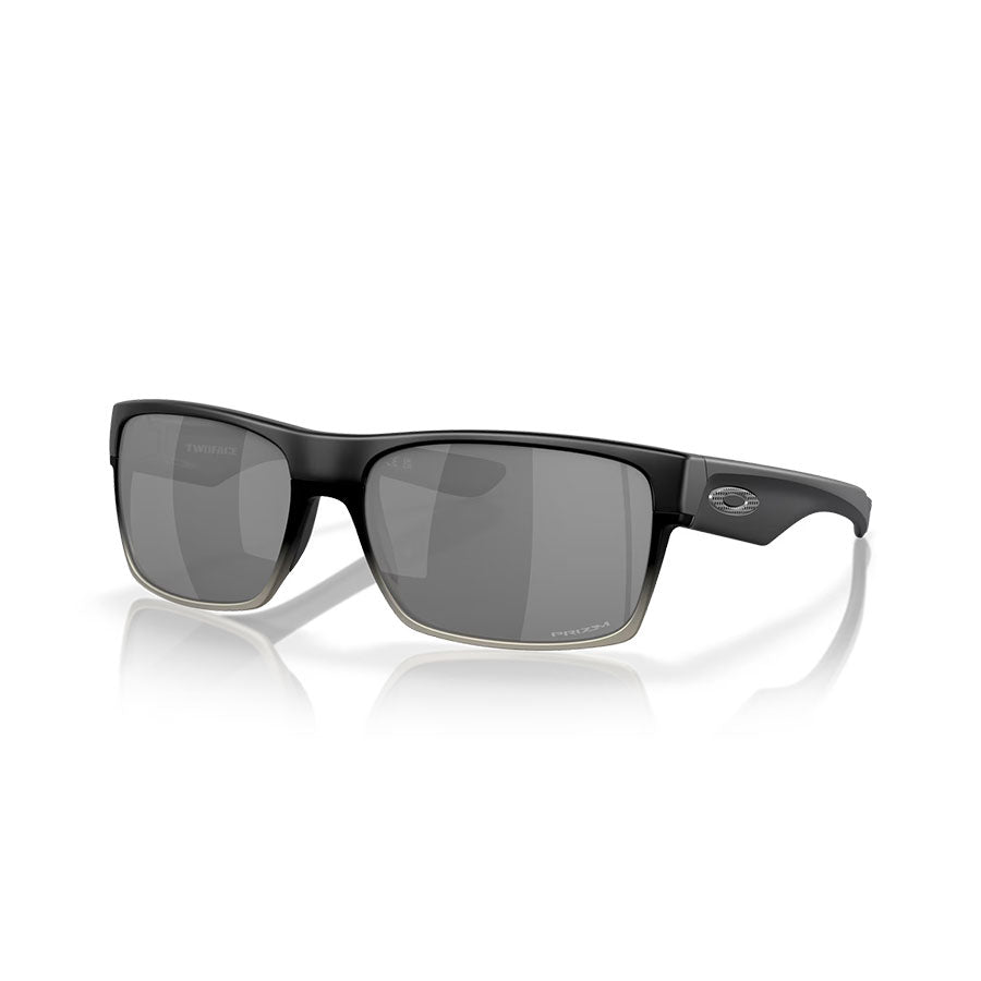 Oakley Two Face Sunglasses Matte Black/Prizm Black Iridium Polarized
