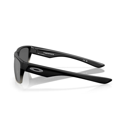 Oakley Two Face Sunglasses Matte Black/Prizm Black Iridium Polarized