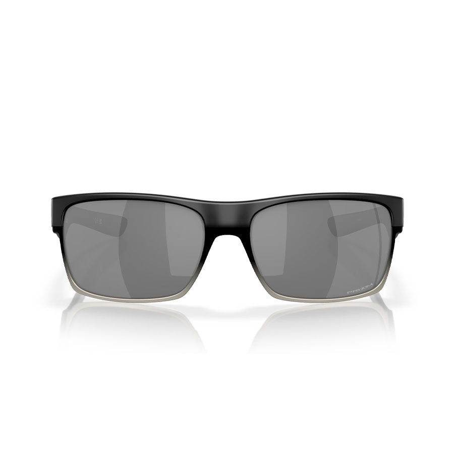 Oakley Two Face Sunglasses Matte Black/Prizm Black Iridium Polarized