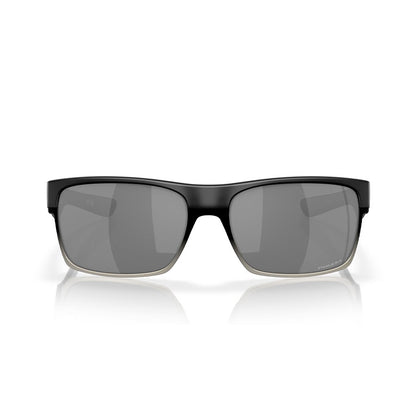 Oakley Two Face Sunglasses Matte Black/Prizm Black Iridium Polarized