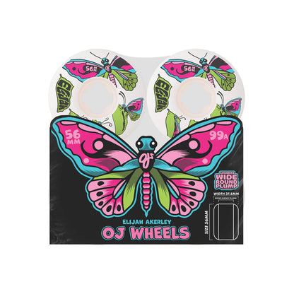 Ojs Elijah Akerley Chrysalis Chubbies Wheels White 99A 56mm