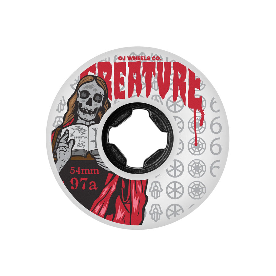 Ojs The Book Of Oj Bloodsuckers Wheels White 97A 54mm