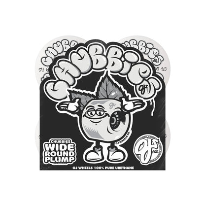 Ojs Throw Ups Chubbies Wheels White 99A 54mm