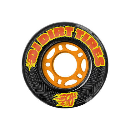Ojs Wheels  Dirt Tires Thunder Juice Black 78A 70mm