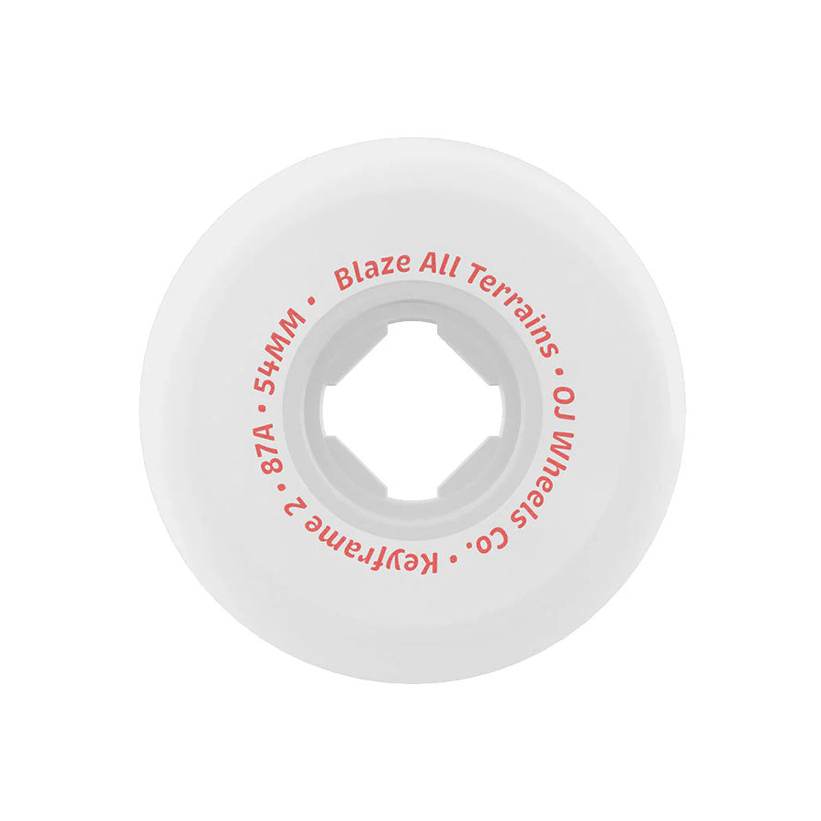 Ojs Wheels  Keyframe 2 White 87A 54mm